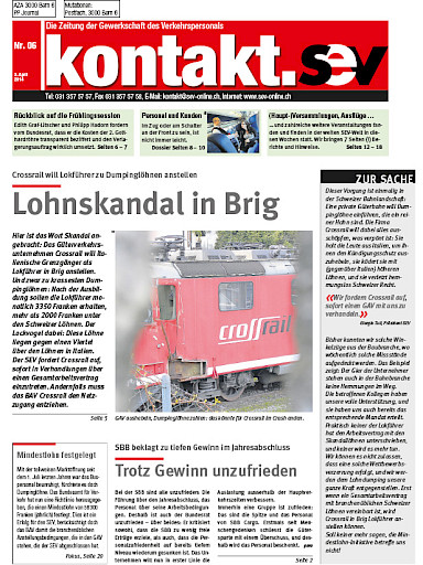 SEV Nr. 6/2014