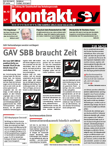 SEV Nr. 12/2014