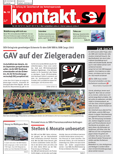 SEV Nr. 13/2014