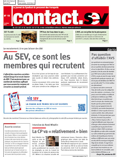 SEV N° 19/2014