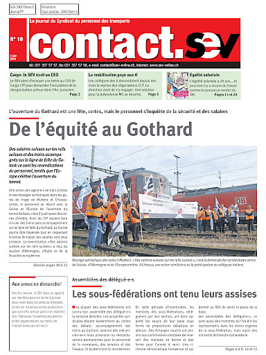 SEV N° 10/2016