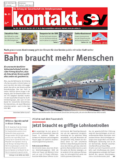 SEV Nr. 11/2016