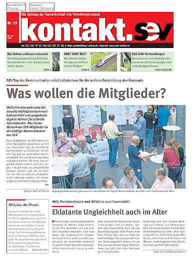 SEV Nr. 13/2016
