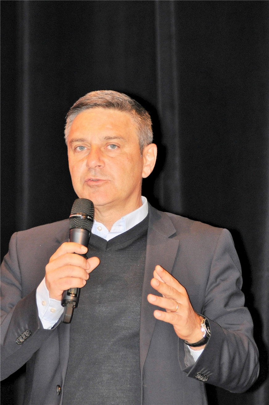 Giorgio Tuti, lors de l’assemblée VPT romande le 29 octobre à Bulle.