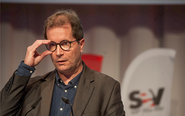Vincent Brodard am SEV-Kongress 2017: Als Mitarbeiter beim Rechtsschutz sieht er Schockierendes.