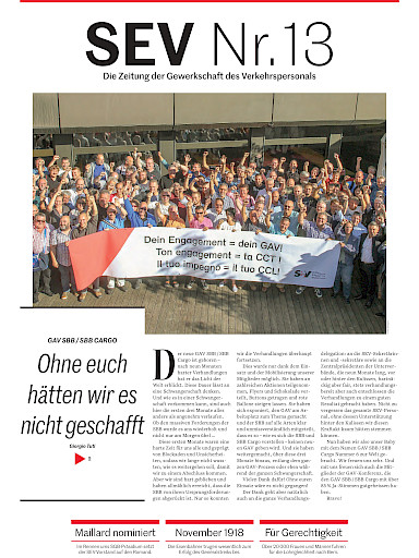 SEV Nr. 13/2018