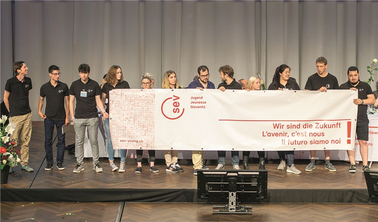 Lors de ce Congrès, la Jeunesse a été présentée par Mélissa Farine (qui est hors cadre): Stefan Bruderer, Gabriele Bianchi, Michael Schmid, Yasmin Furrer, Amalia Joana Brêchet, Shkurte Nuredini, Anthony Reymond, Janos Jorosch, Celina Weiss, Viviane Mumenthaler, Damian Vogel et Jordi D’Alessandro.