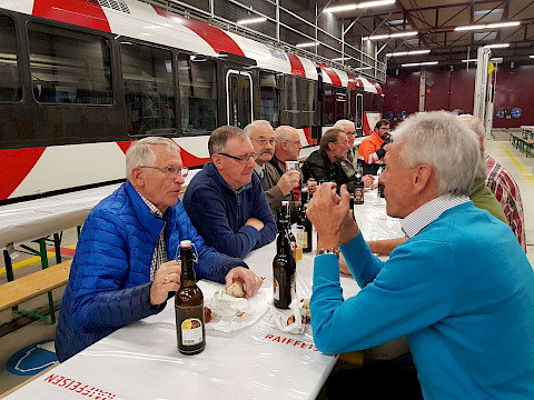 100 Jahre SEV im Depot der Frauenfeld-Wil-Bahn in Wil am 29. Oktober 2019