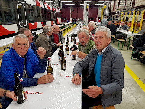 100 Jahre SEV im Depot der Frauenfeld-Wil-Bahn in Wil am 29. Oktober 2019