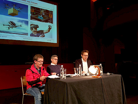 Podium in St. Gallen im Kino "Palace"
