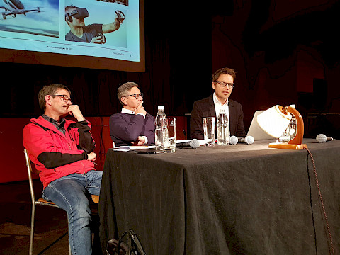 Podium in St. Gallen im Kino "Palace"