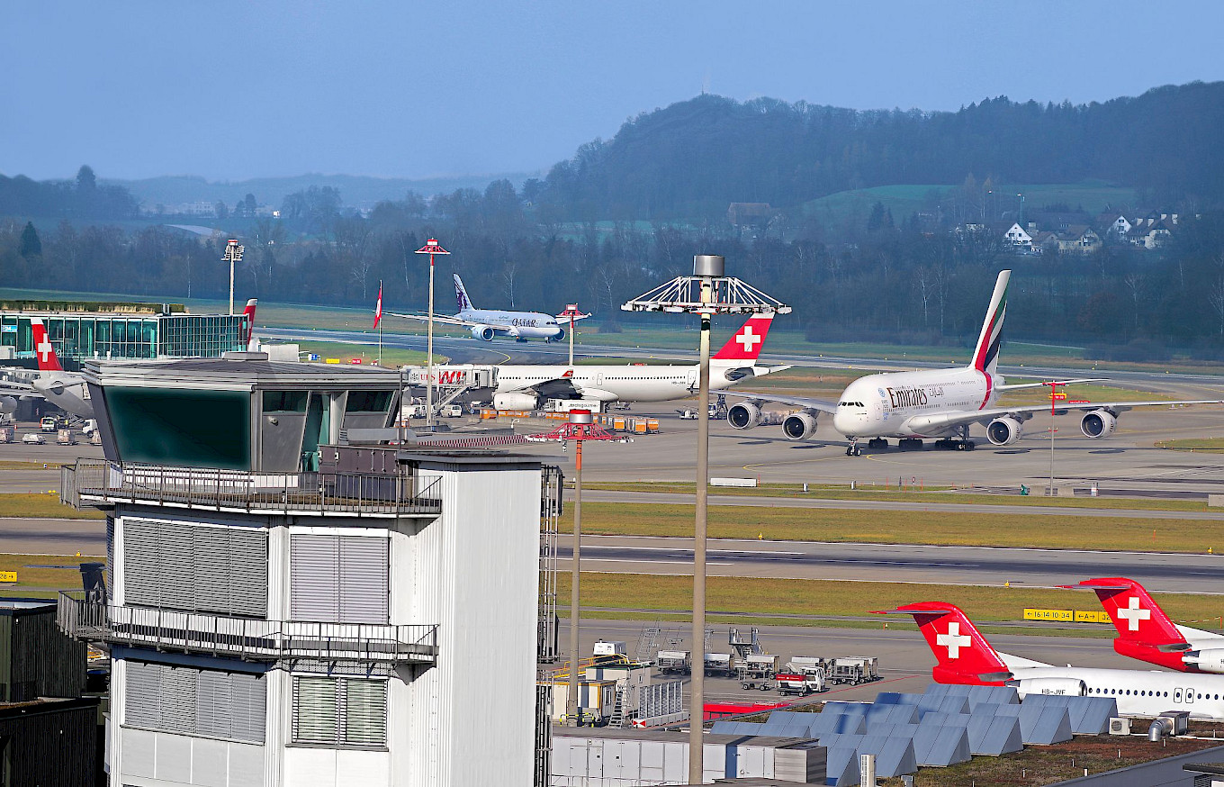Der Hub Zürich muss seine Relevanz im Lufthansa-System behalten. Foto: ©Zürich Flughafen AG