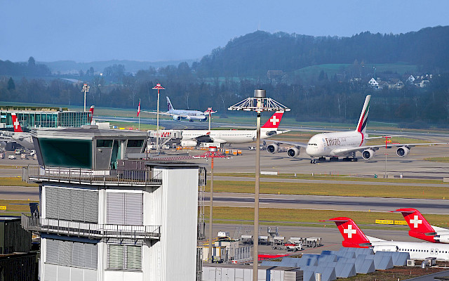 Der Hub Zürich muss seine Relevanz im Lufthansa-System behalten. Foto: ©Zürich Flughafen AG