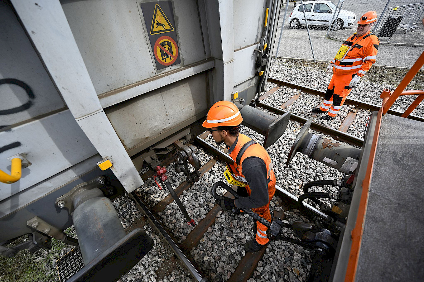 Das Personal hat den Service sichergestellt, auch in der Pandemie (Foto Eric Roset)