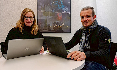 Katrin Leuenberger et Michael Buletti d’attaque pour les défis chez BLS.