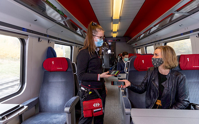 Die SBB hat den Fernverkehr während der Pandemie im Auftrag des Bundes mit Verlusten weitergeführt. Somit steht der Bund in der Verantwortung, die Covid-Verluste beim Fernverkehr abzugelten wie beim Regionalverkehr. Das ist auch eine Frage der Gleichbehandlung. © SBB.