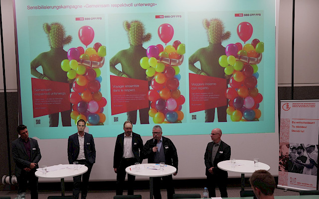 SBB, SEV und andere Sozialpartner starten Kampagne für Respekt und Sicherheit