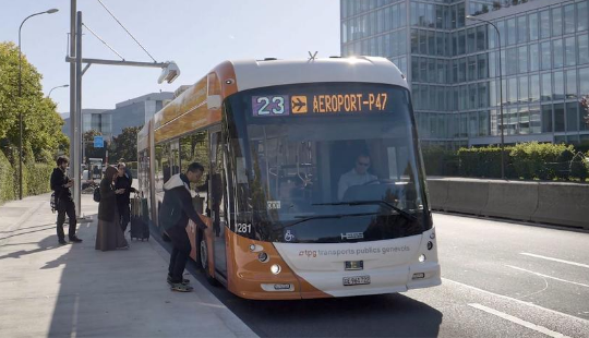 Parlamentsentscheid für die Rechtssicherheit und fürs Klima: 2025 bezahlt der Bund nun doch schon Fördergelder für Busse und Schiffe mit Elektroantrieb. © TPG