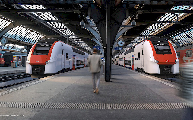 Vergabe der neuen Züge für SBB an Siemens Mobility