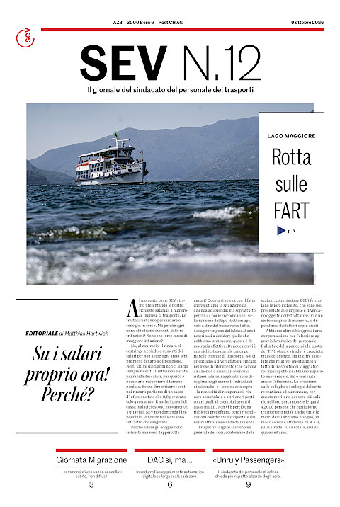 SEV N°12/2026 · 6. ottobre 2026