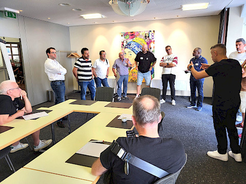 Workshop zum Thema Care-Arbeit.
