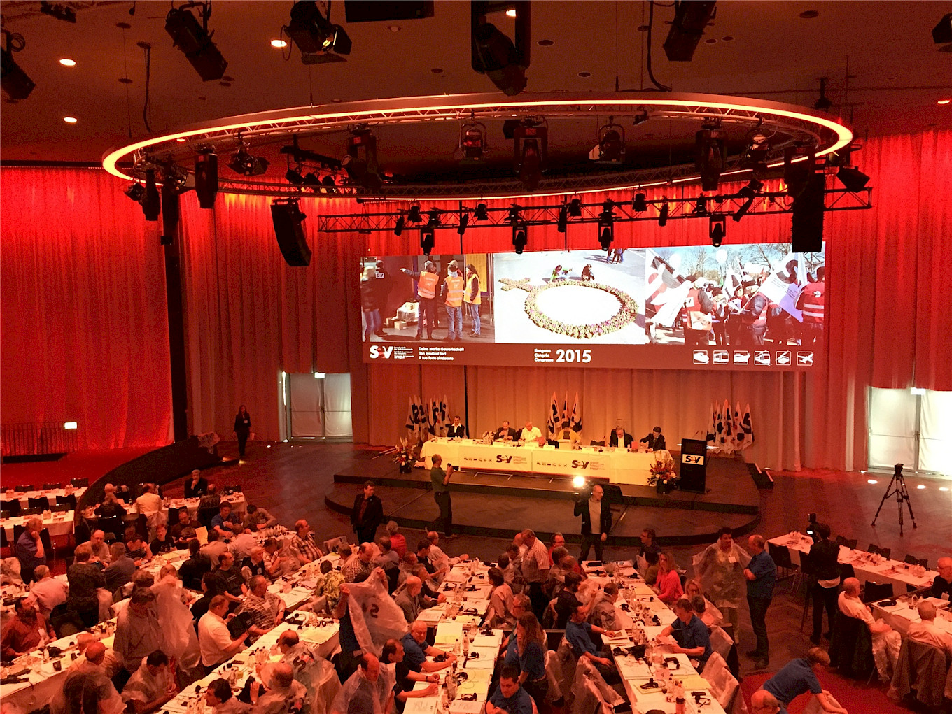 Die Sozialpolitik ist wichtig für den sozialen Zusammenhalt, das wurde am Kongress mehrfach betont.