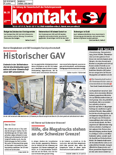 SEV Nr. 21/2013
