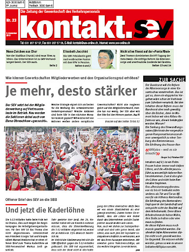 SEV Nr. 23/2013